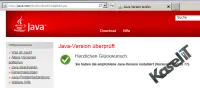 12_java_update_Version_aktuell